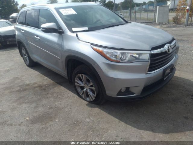 TOYOTA HIGHLANDER 2015 5tdjkrfh7fs077664