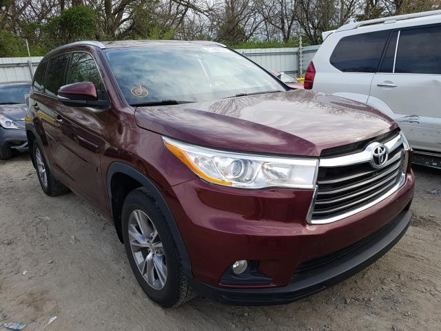 TOYOTA HIGHLANDER 2015 5tdjkrfh7fs085148