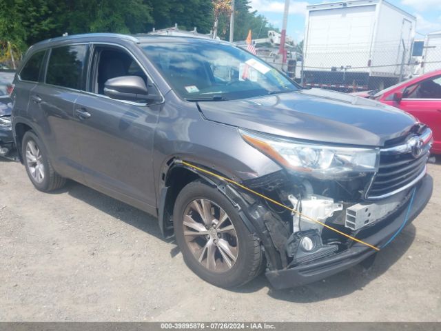 TOYOTA HIGHLANDER 2015 5tdjkrfh7fs089488