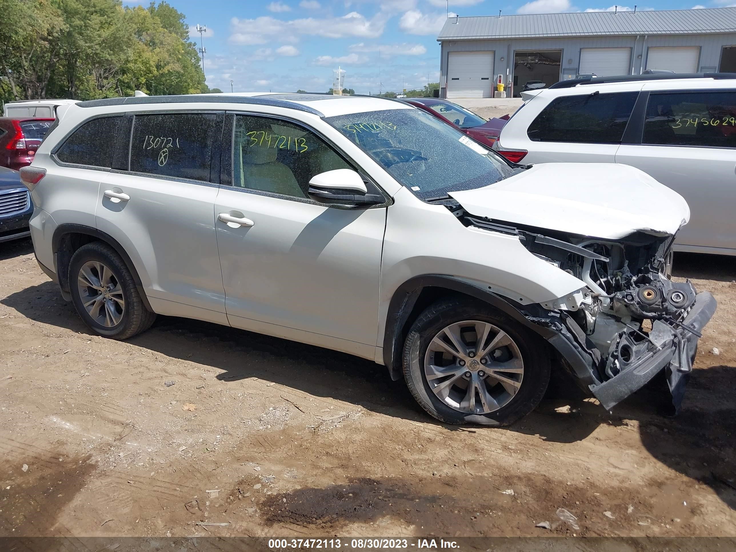 TOYOTA HIGHLANDER 2015 5tdjkrfh7fs130721