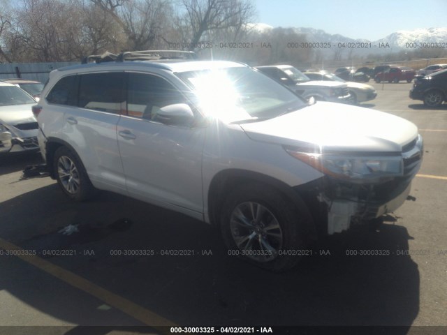 TOYOTA HIGHLANDER 2015 5tdjkrfh7fs190529