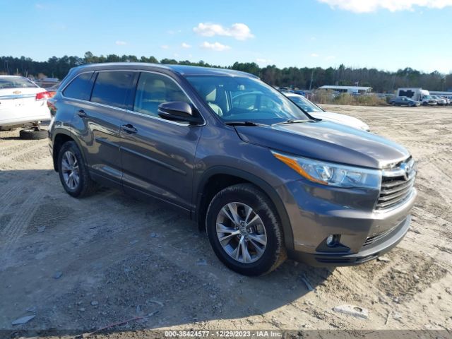 TOYOTA HIGHLANDER 2015 5tdjkrfh7fs191812