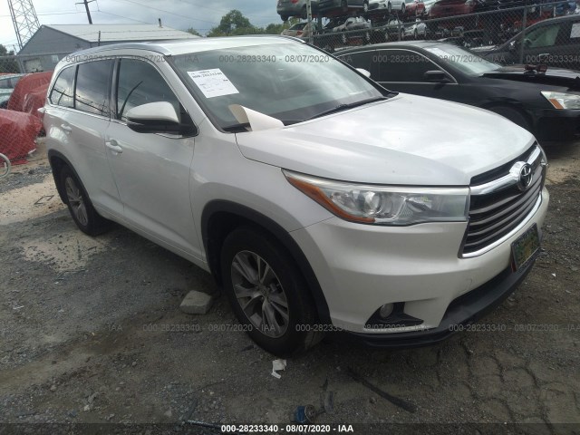 TOYOTA HIGHLANDER 2015 5tdjkrfh7fs193561