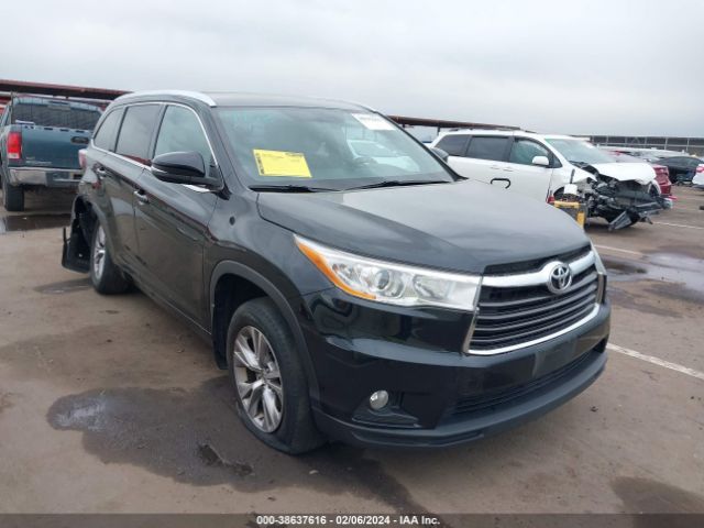 TOYOTA HIGHLANDER 2015 5tdjkrfh7fs214912