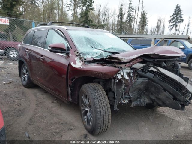 TOYOTA HIGHLANDER 2016 5tdjkrfh7gs232019