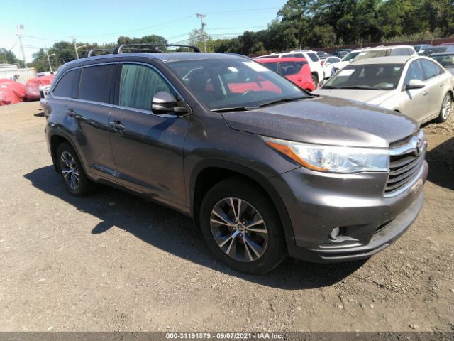 TOYOTA HIGHLANDER 2016 5tdjkrfh7gs247555