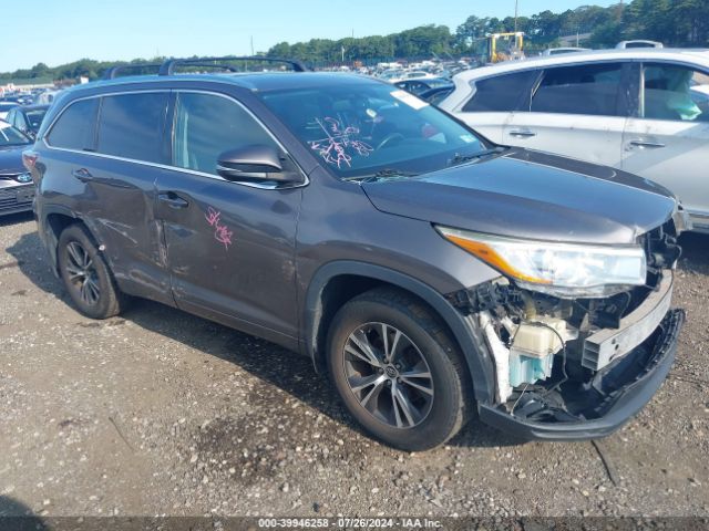 TOYOTA HIGHLANDER 2016 5tdjkrfh7gs250729