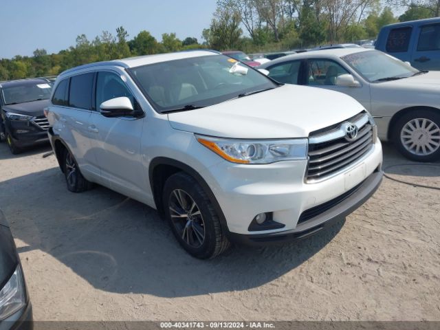 TOYOTA HIGHLANDER 2016 5tdjkrfh7gs280801