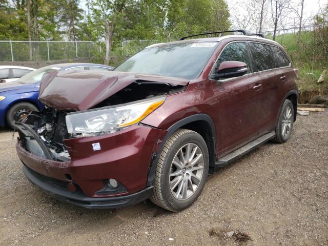 TOYOTA HIGHLANDER 2016 5tdjkrfh7gs282502