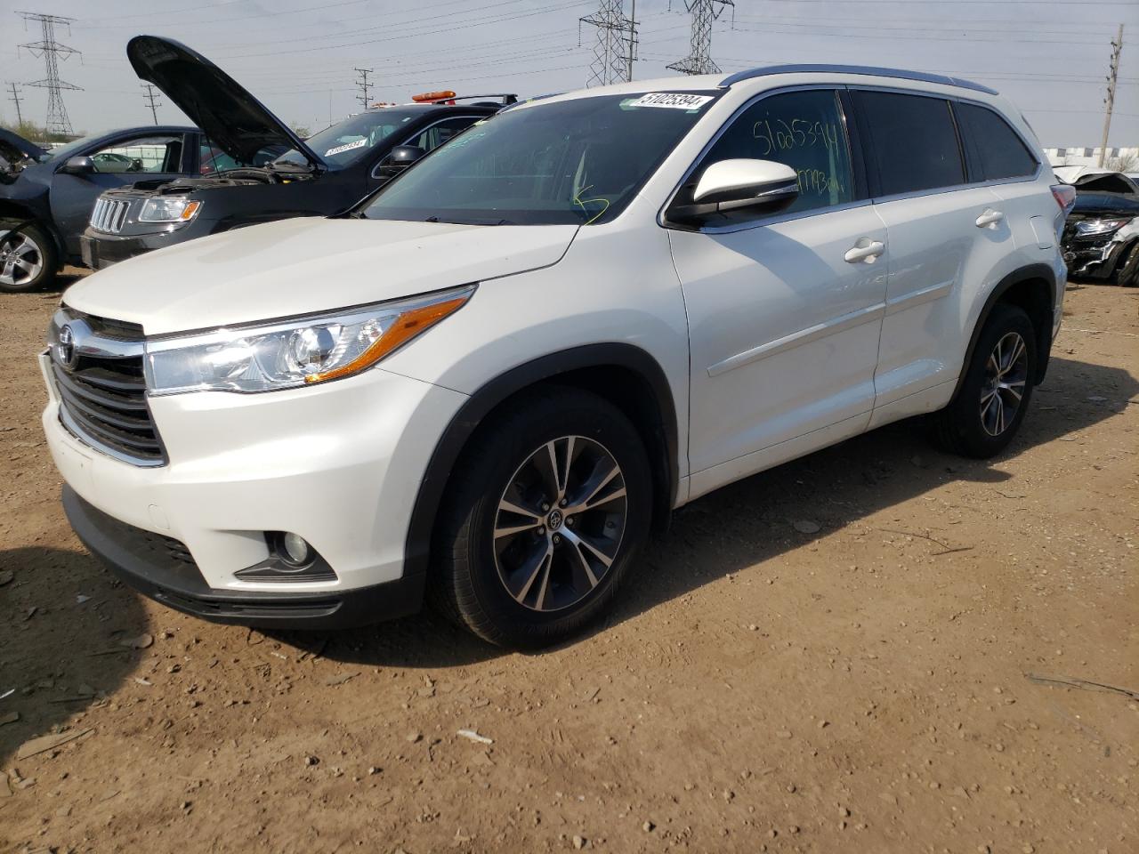 TOYOTA HIGHLANDER 2016 5tdjkrfh7gs335733