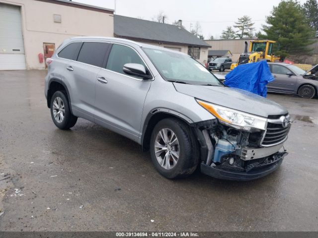 TOYOTA HIGHLANDER 2014 5tdjkrfh8es027533