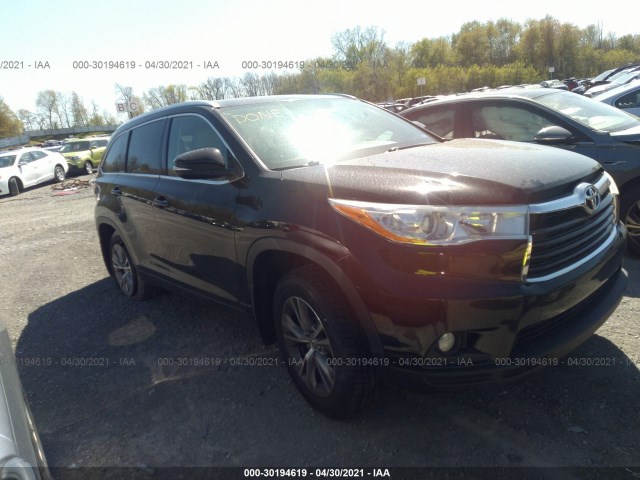 TOYOTA HIGHLANDER 2014 5tdjkrfh8es036104