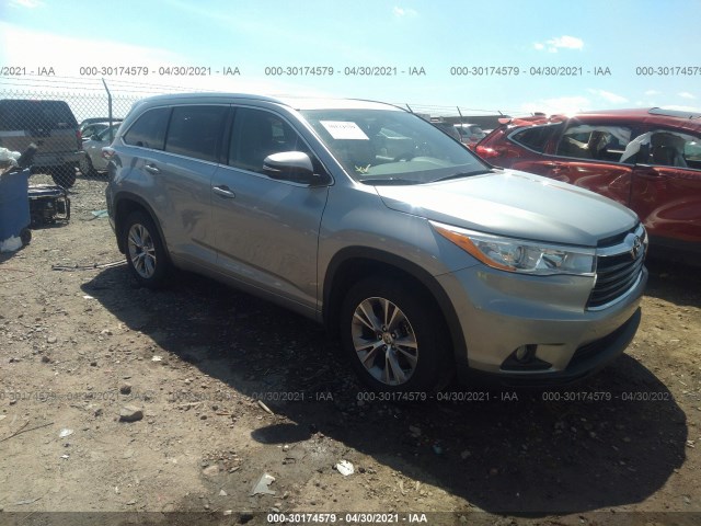 TOYOTA HIGHLANDER 2014 5tdjkrfh8es043747