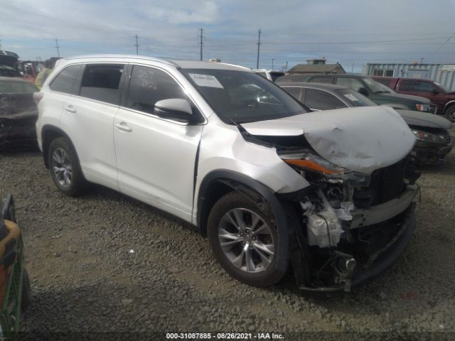 TOYOTA HIGHLANDER 2015 5tdjkrfh8fs074465