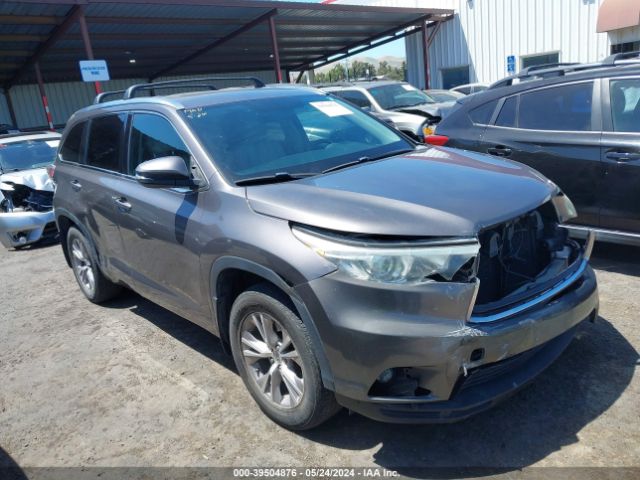 TOYOTA HIGHLANDER 2015 5tdjkrfh8fs081996