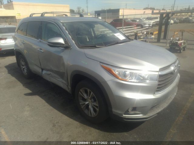 TOYOTA HIGHLANDER 2015 5tdjkrfh8fs085594