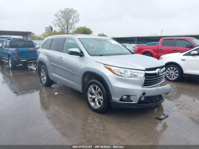 TOYOTA HIGHLANDER 2015 5tdjkrfh8fs123549