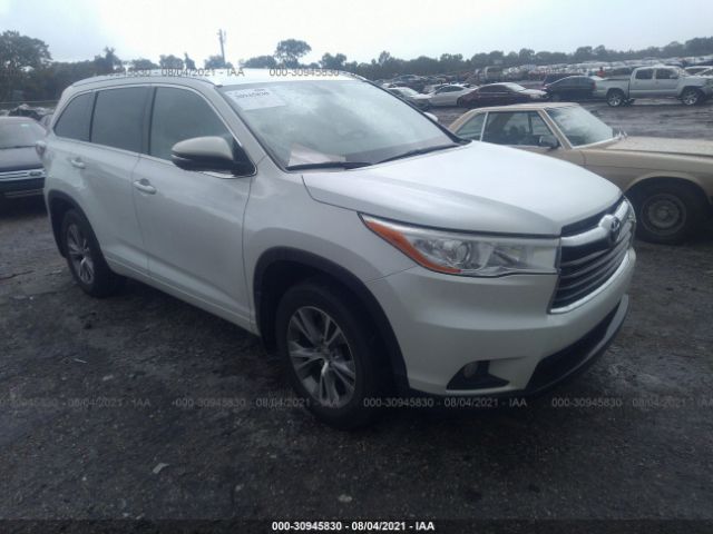 TOYOTA HIGHLANDER 2015 5tdjkrfh8fs223781