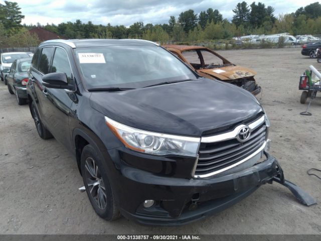 TOYOTA HIGHLANDER 2016 5tdjkrfh8gs233275