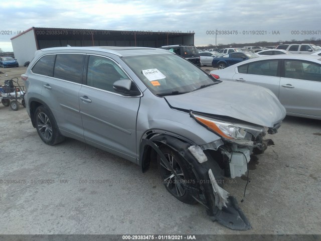 TOYOTA HIGHLANDER 2016 5tdjkrfh8gs243367