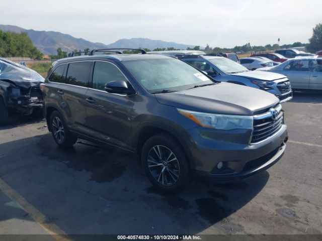 TOYOTA HIGHLANDER 2016 5tdjkrfh8gs264476