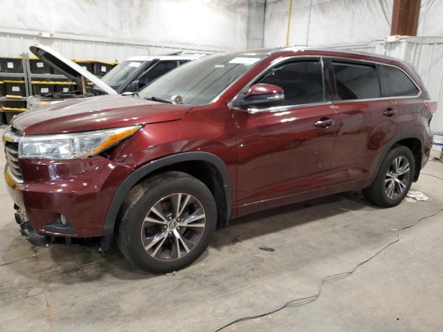 TOYOTA HIGHLANDER 2016 5tdjkrfh8gs270438