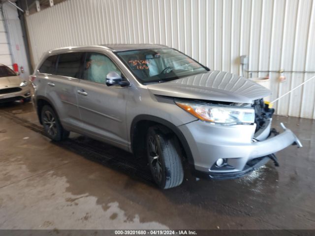 TOYOTA HIGHLANDER 2016 5tdjkrfh8gs354842