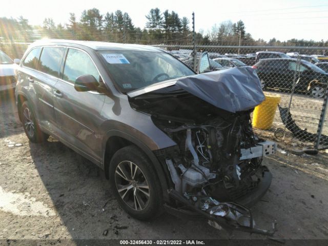 TOYOTA HIGHLANDER 2016 5tdjkrfh8gs500768