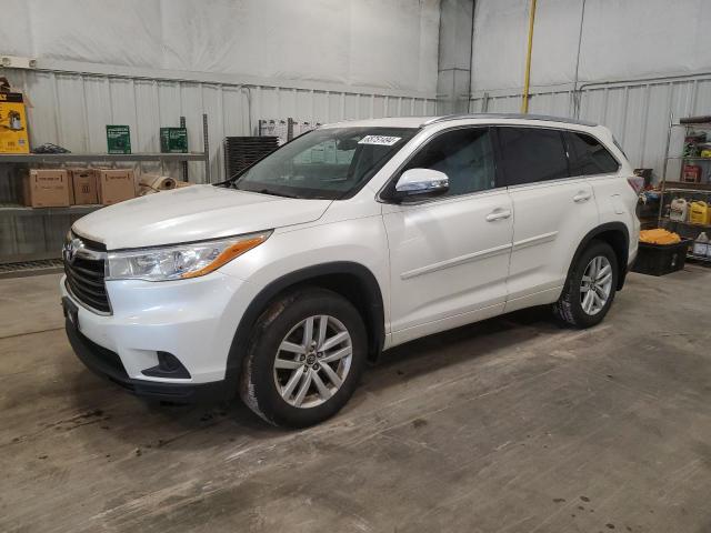 TOYOTA HIGHLANDER 2014 5tdjkrfh9es029467