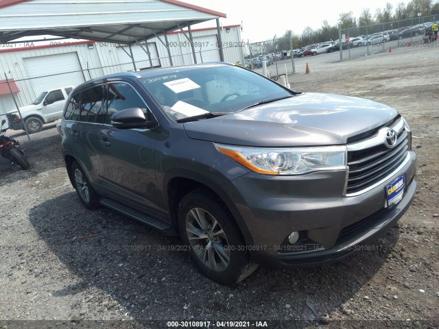 TOYOTA HIGHLANDER 2014 5tdjkrfh9es032725