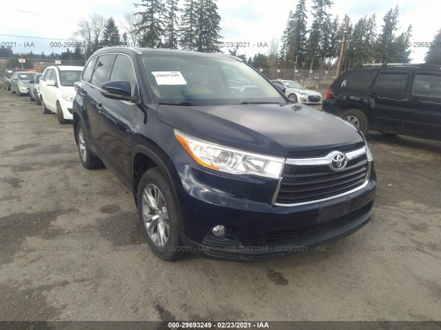 TOYOTA HIGHLANDER 2014 5tdjkrfh9es036077