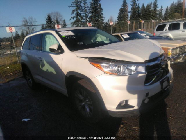 TOYOTA HIGHLANDER 2014 5tdjkrfh9es036225