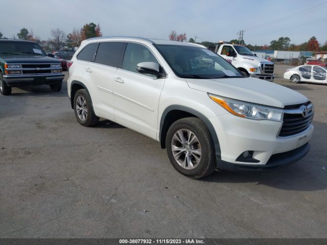 TOYOTA HIGHLANDER 2014 5tdjkrfh9es036872