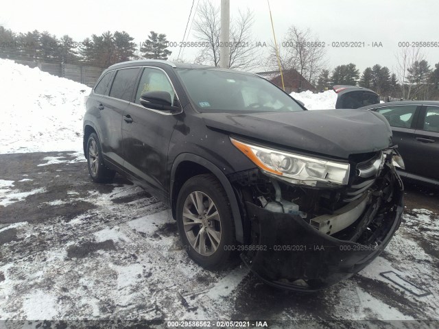 TOYOTA HIGHLANDER 2014 5tdjkrfh9es062369