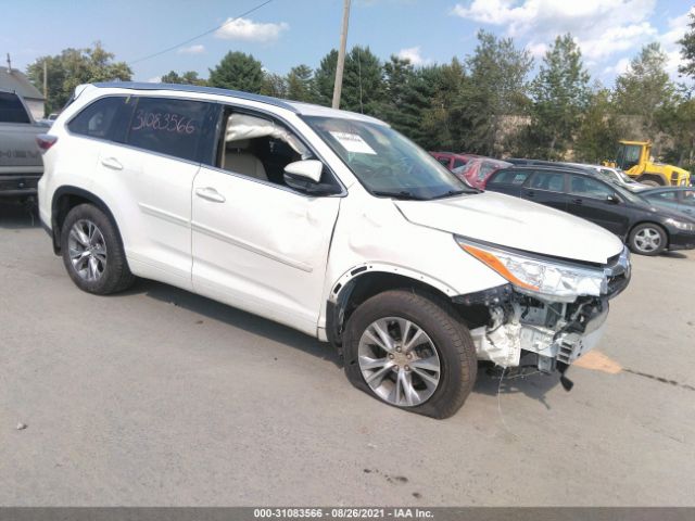 TOYOTA HIGHLANDER 2014 5tdjkrfh9es063652