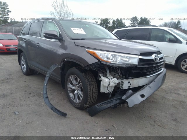 TOYOTA HIGHLANDER 2015 5tdjkrfh9fs110261