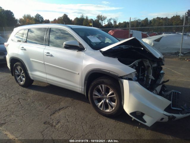 TOYOTA HIGHLANDER 2015 5tdjkrfh9fs159038