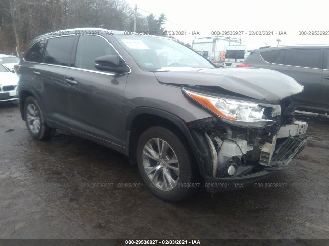 TOYOTA HIGHLANDER 2015 5tdjkrfh9fs166510