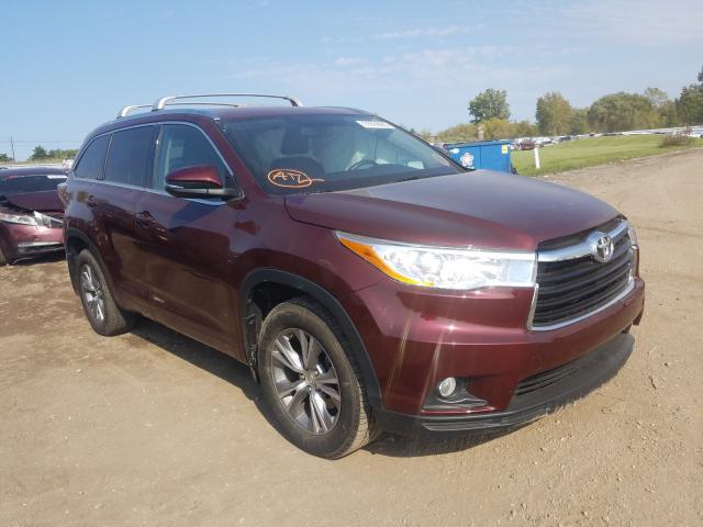 TOYOTA HIGHLANDER 2015 5tdjkrfh9fs197160