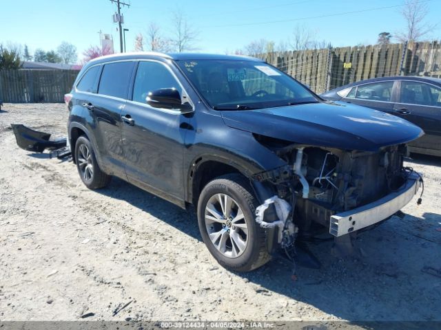 TOYOTA HIGHLANDER 2016 5tdjkrfh9gs258458