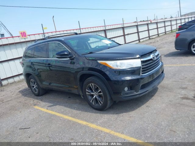 TOYOTA HIGHLANDER 2016 5tdjkrfh9gs266737