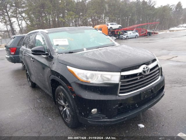 TOYOTA HIGHLANDER 2016 5tdjkrfh9gs277012