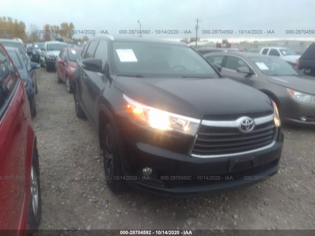 TOYOTA HIGHLANDER 2016 5tdjkrfh9gs290763