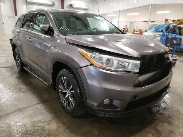 TOYOTA HIGHLANDER 2016 5tdjkrfh9gs503405