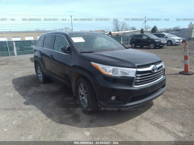 TOYOTA HIGHLANDER 2014 5tdjkrfhxes013360