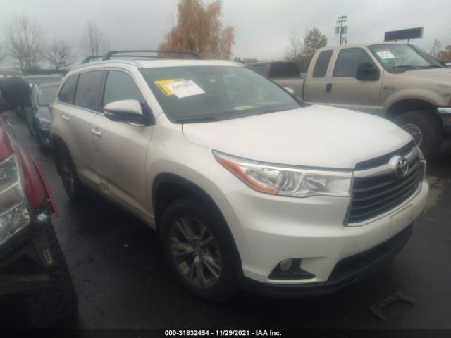 TOYOTA HIGHLANDER 2014 5tdjkrfhxes030238