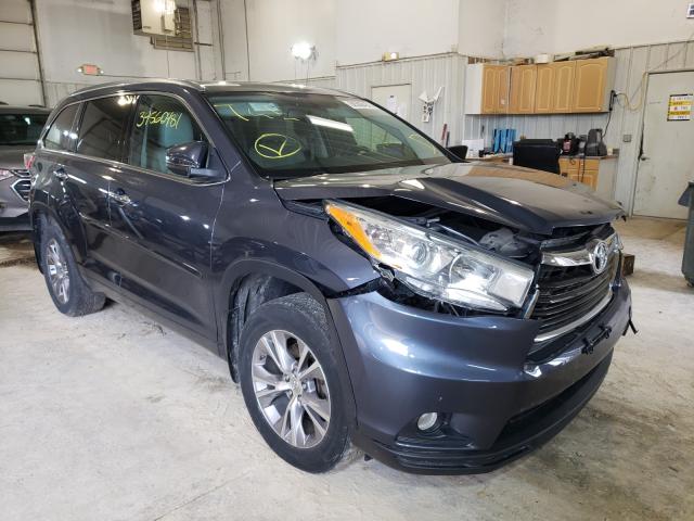 TOYOTA HIGHLANDER 2014 5tdjkrfhxes048013