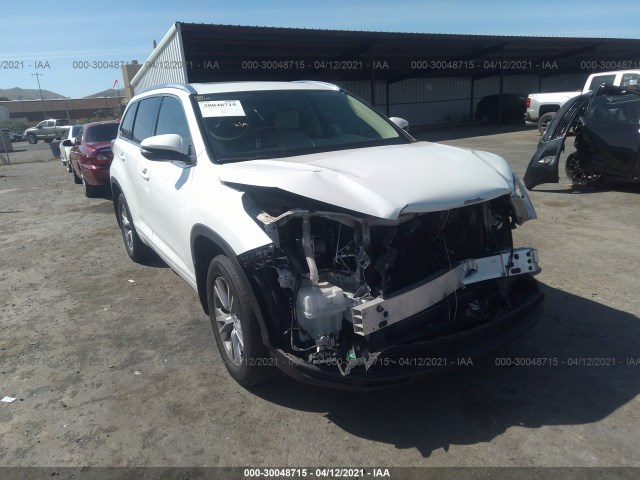 TOYOTA HIGHLANDER 2014 5tdjkrfhxes069329