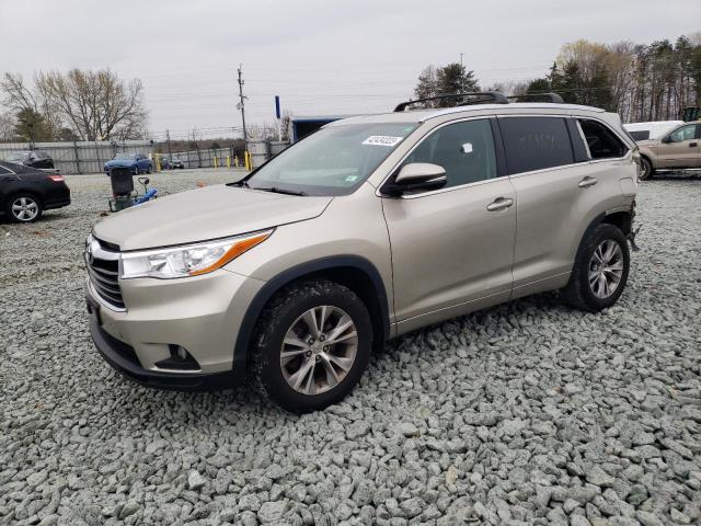 TOYOTA HIGHLANDER 2015 5tdjkrfhxfs081997