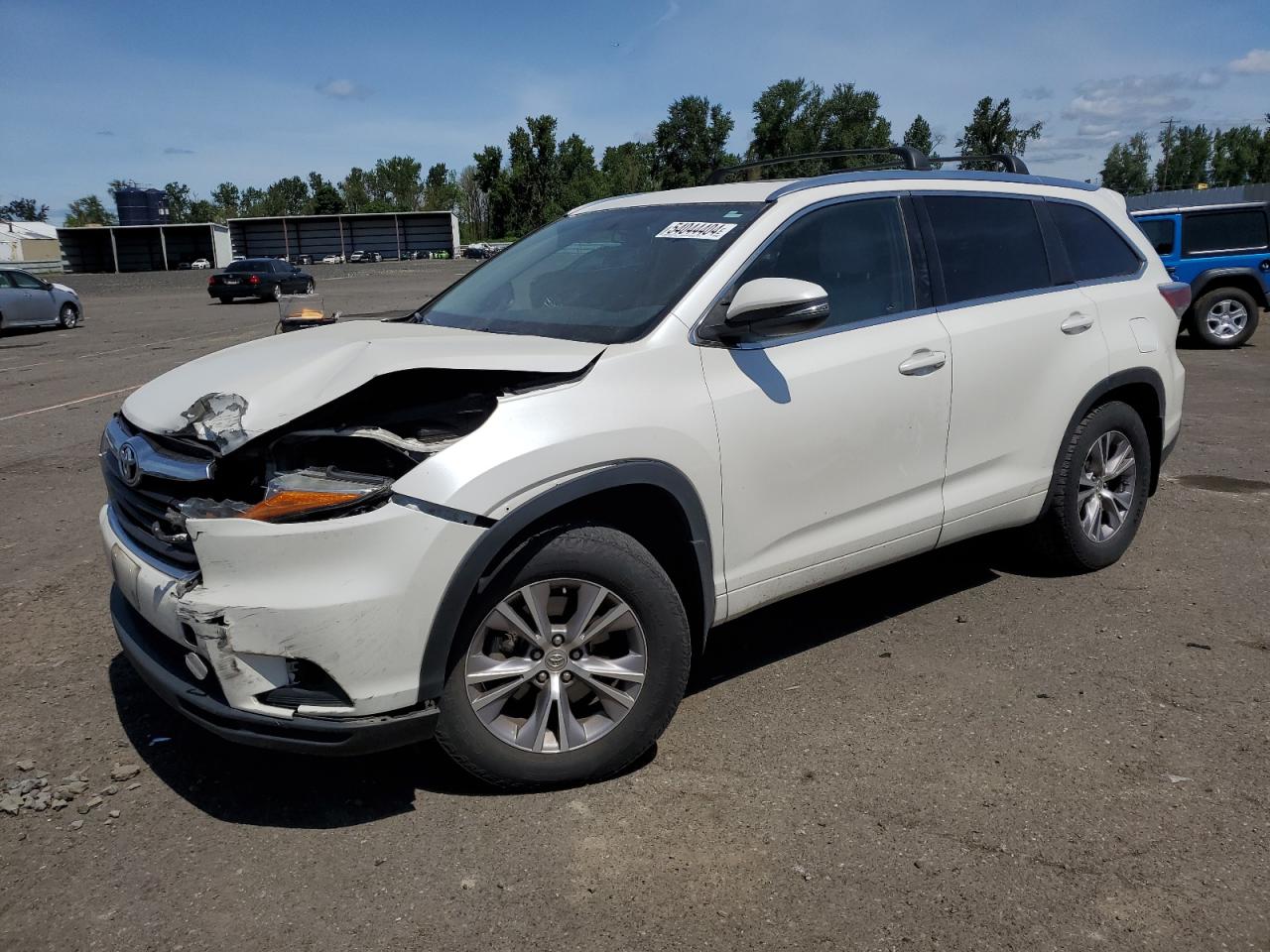 TOYOTA HIGHLANDER 2015 5tdjkrfhxfs094667